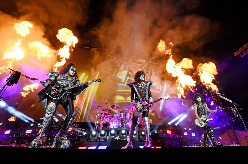 Kiss y su último acto sonoro en Colombia