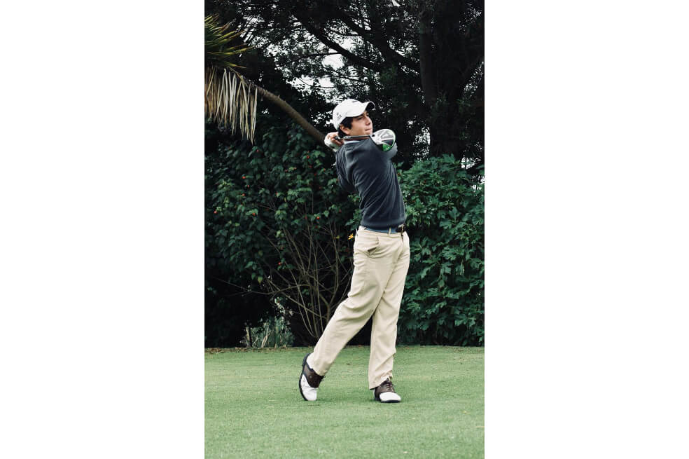 Joaquín Cabrera, el futuro del golf en Colombia