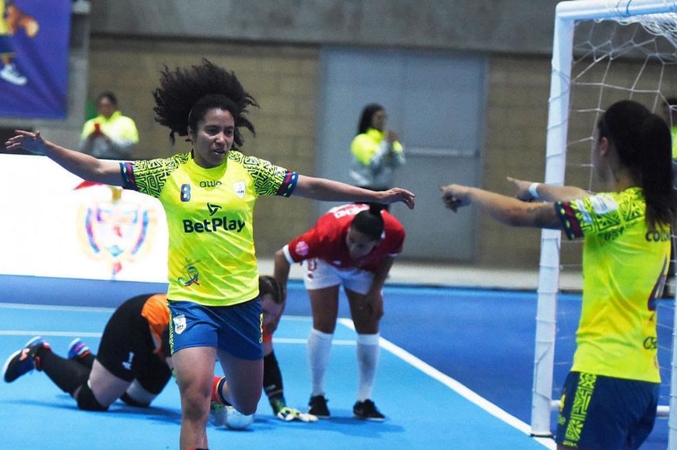 Colombia ganó, gustó y goleó en su debut en el Mundial femenino de fútbol de salón