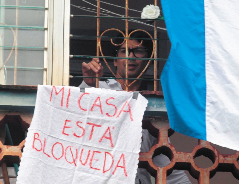 Yunior García, líder de la oposición cubana: “Perdón por ser humano”