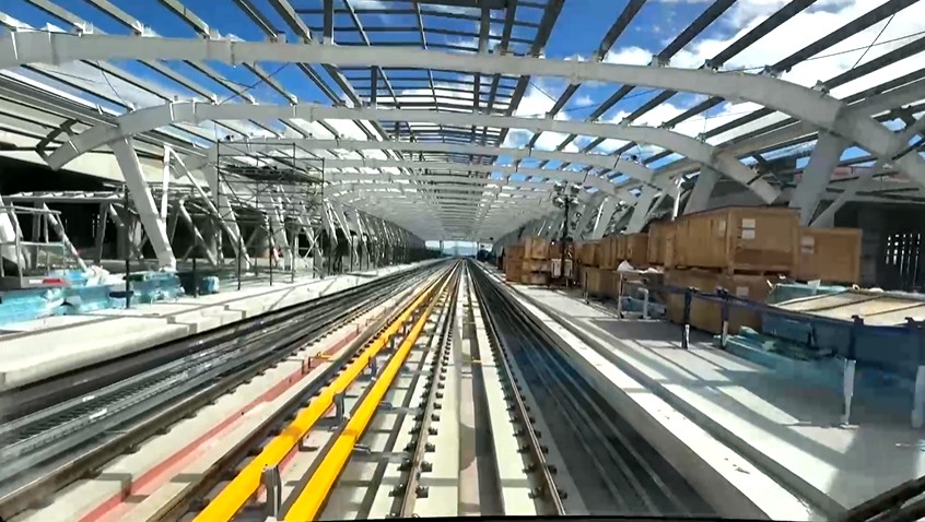Estación 4 del Metro de Bogotá, ubicada en Kennedy.