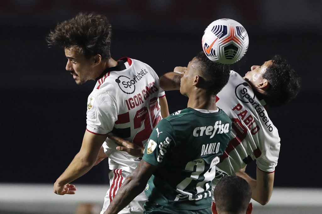 Sao Paulo y Palmeiras igualaron en partido de ida de la Libertadores