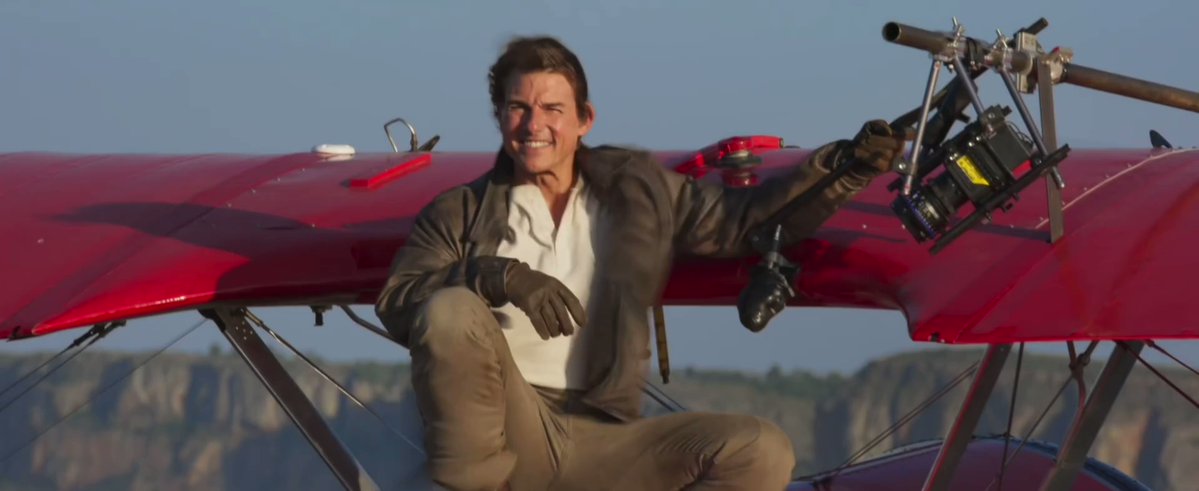 Video: Tom Cruise sorprende al mundo en secuencia de “Misión Imposible 7”