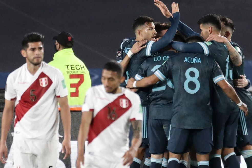 Argentina le ganó a Perú y sigue firme en las eliminatorias a Catar 2022