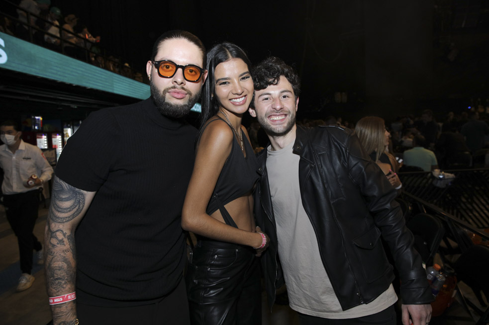 Cristian Char, Anny Blanco y Pablo Balaguera