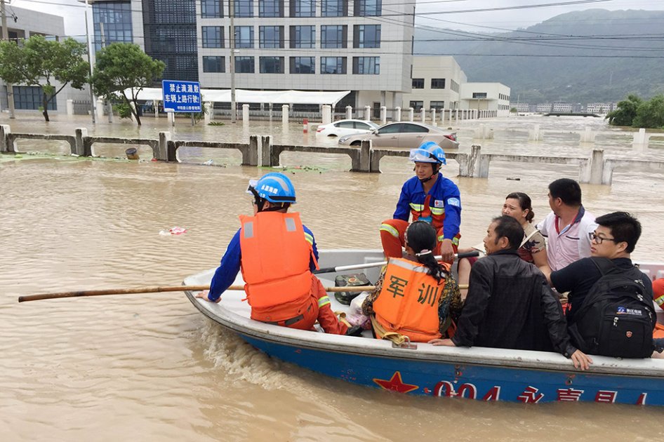El peor tifón del año causa 17 muertos y 671.000 evacuados en China