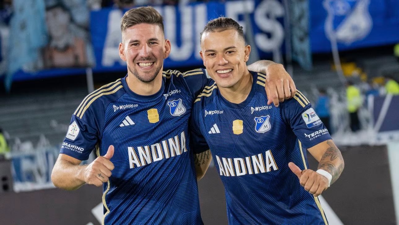 Millonarios confirmó lesiones de Castro y Giordana: se perderían estos partidos