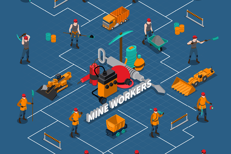 Ilustración de empleo.