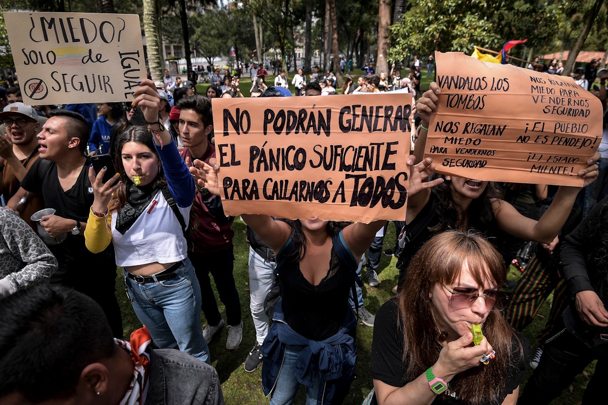 En vivo: así transcurrió el tercer día protestas y cacerolazos en Bogotá