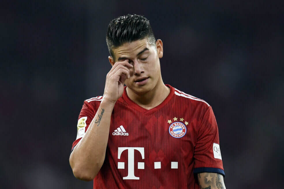 James: «De momento sólo pienso en el Bayern y lo doy todo por el club»