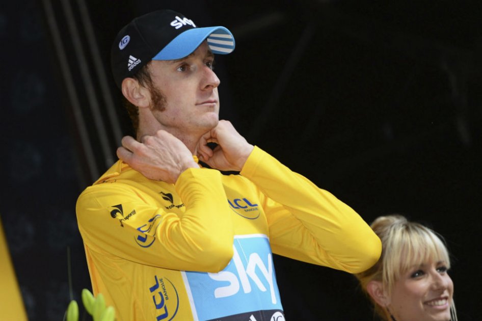 Bradley Wiggins ganador del Tour de Francia 2012. Foto: EFE
