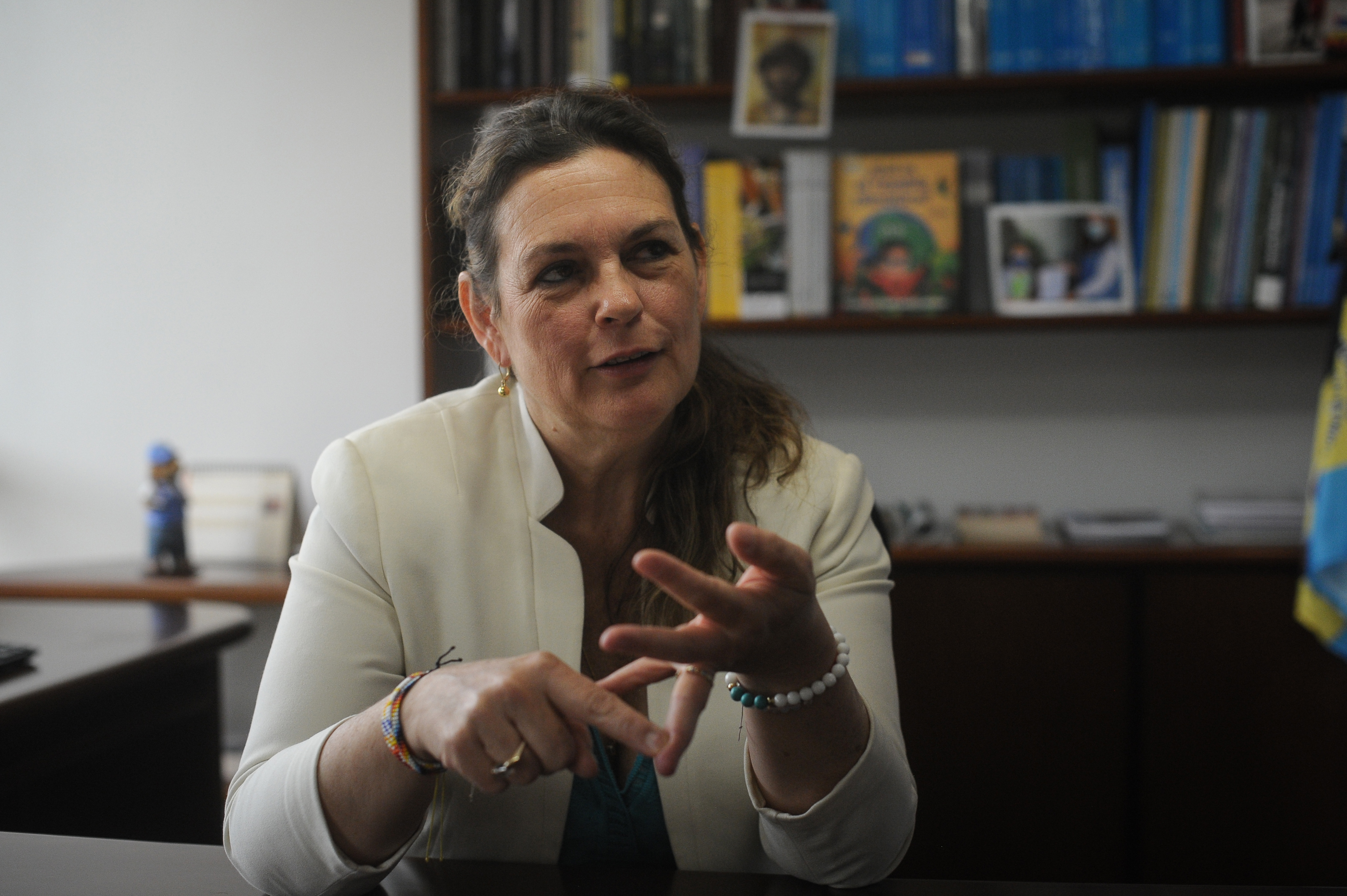 Juliette de Rivero es la representante en Colombia del Alto Comisionado de las Naciones Unidas para los Derechos Humanos.