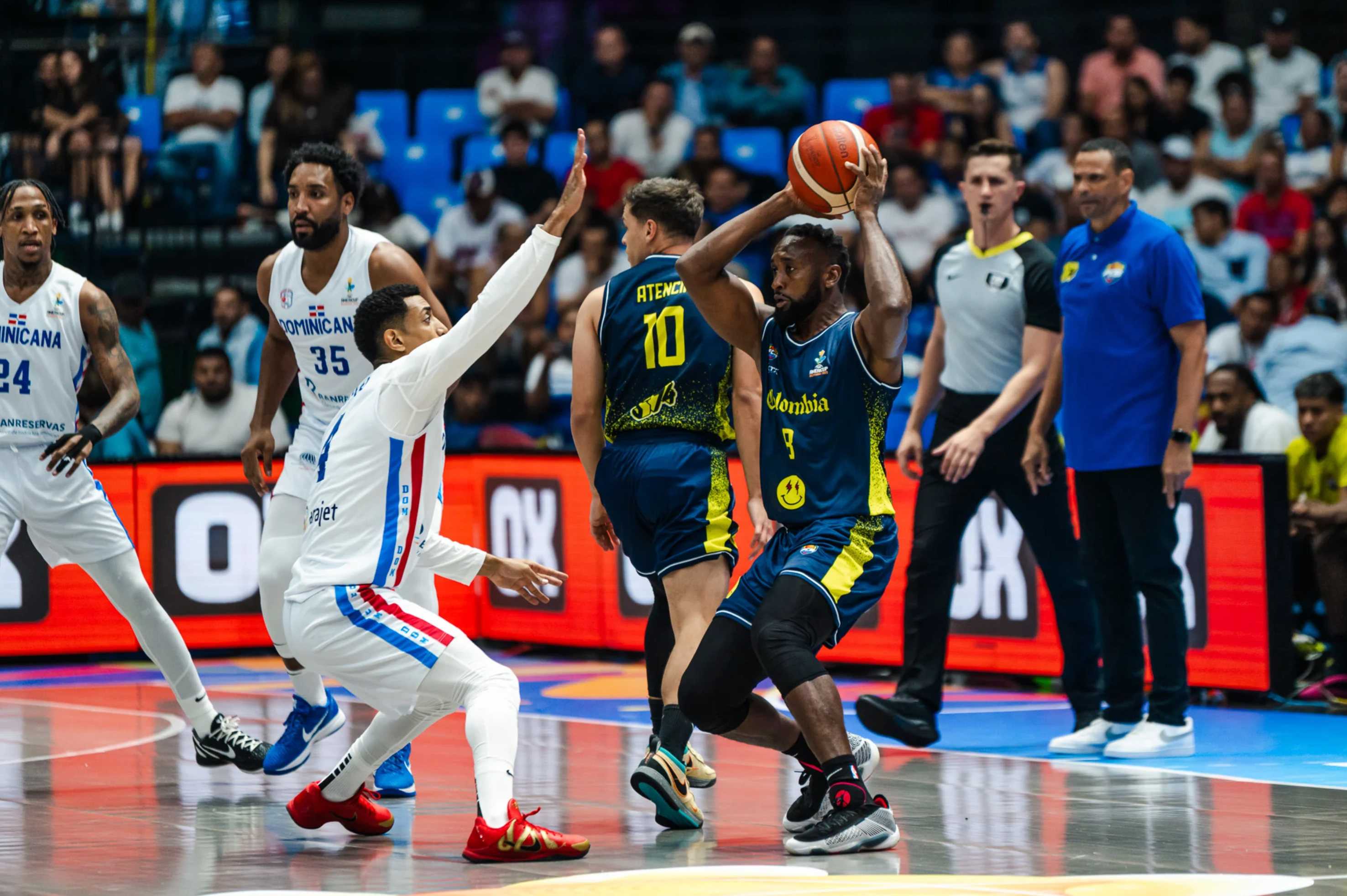 Así le fue a la selección de Colombia en su debut en la Americup de Baloncesto