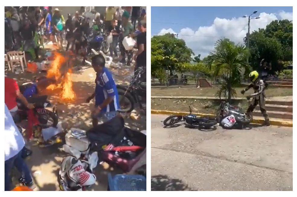 Polémica por evento de motociclistas que terminó con tres heridos en Valledupar
