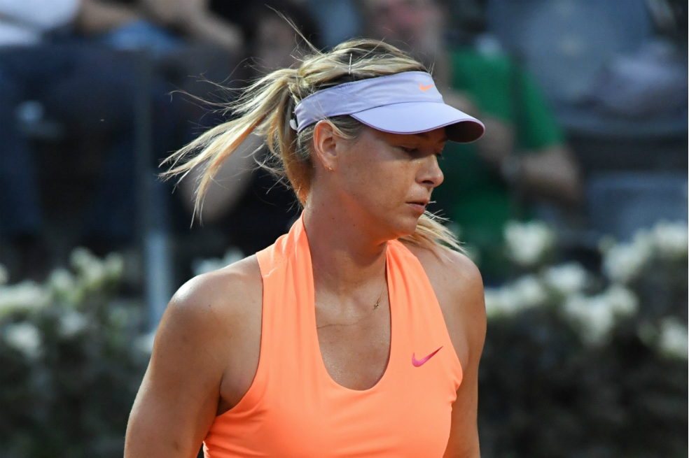 La tenista rusa María Sharapova dio positivo por meldonium. / AFP