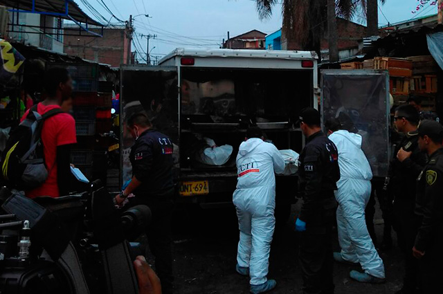 Cuatro personas murieron en una balacera en Cali