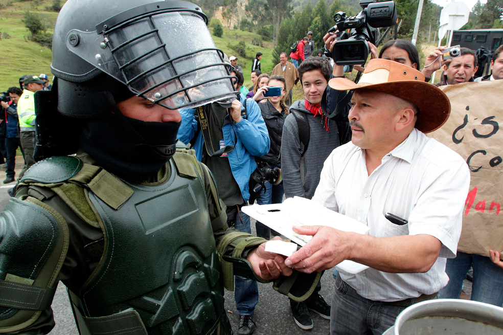 Cuando baja la tensión en el paro agrario