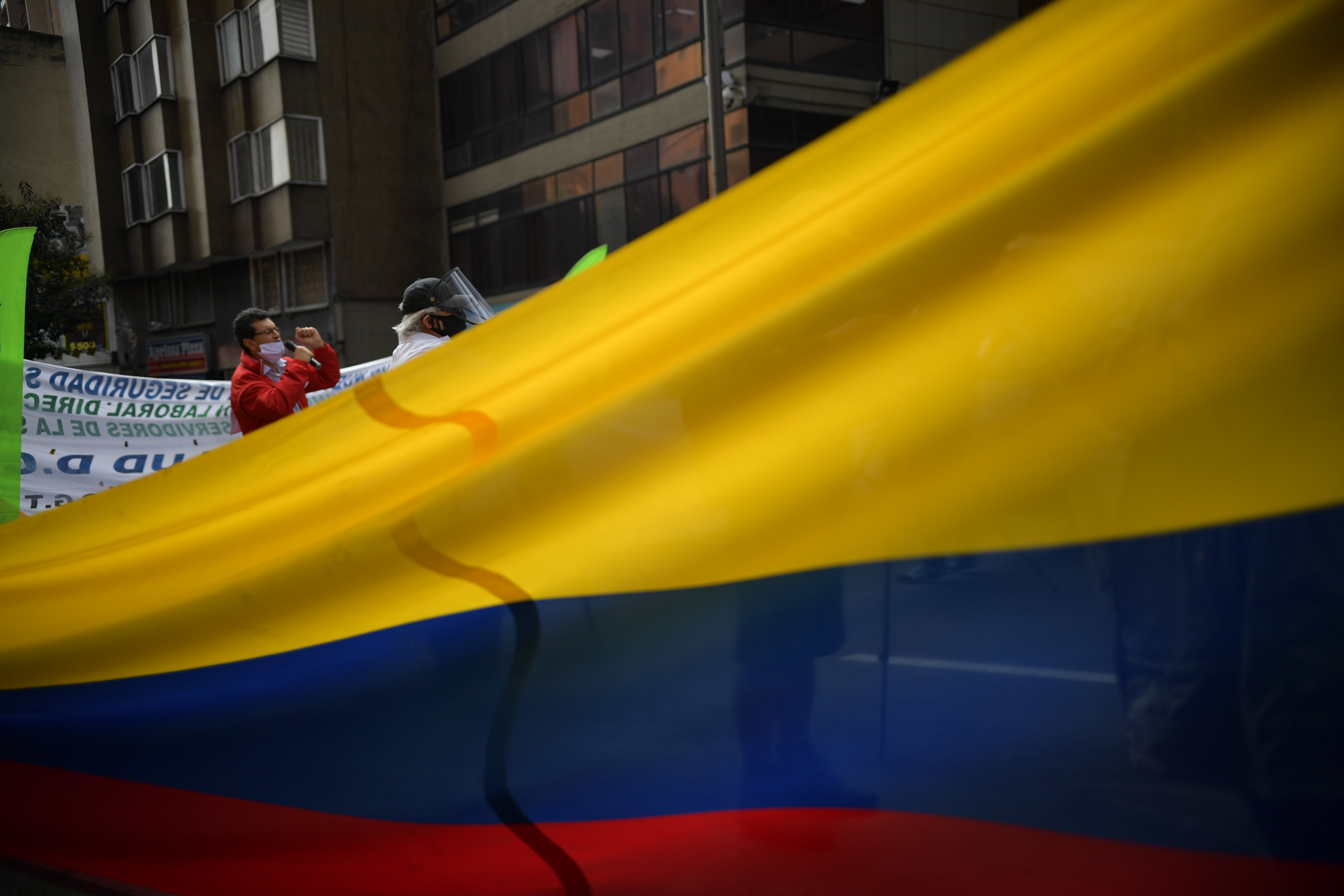 Nuevas manifestaciones en el centro de Bogotá