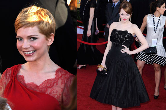 Mejor y peor vestidos de los SAG 2012