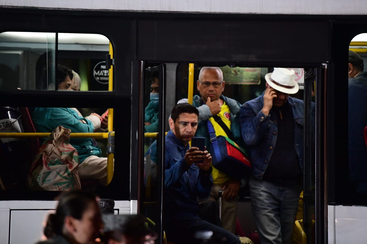 Llegada colombianos repatriados desde Israel
