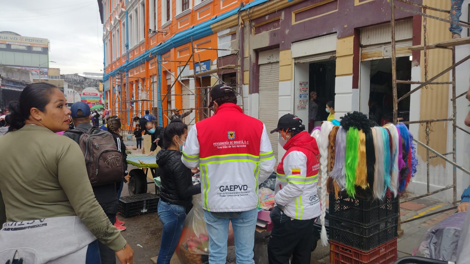 Comerciantes de San Victorino piden acompañamiento del Distrito para fin de año