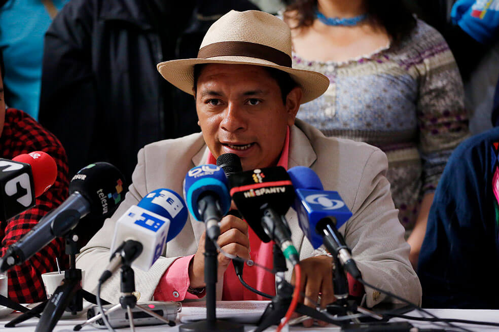 “El uribismo promueve odio y racismo contra la minga”: líderes indígenas