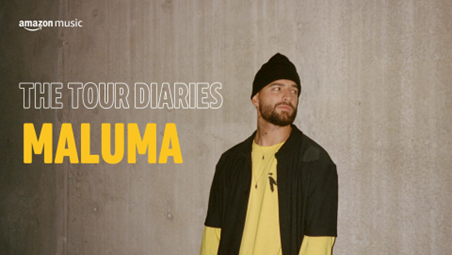 Amazon Music lanza “The Tour Diaries” y el EP “Medallo En El Mapa” de Maluma