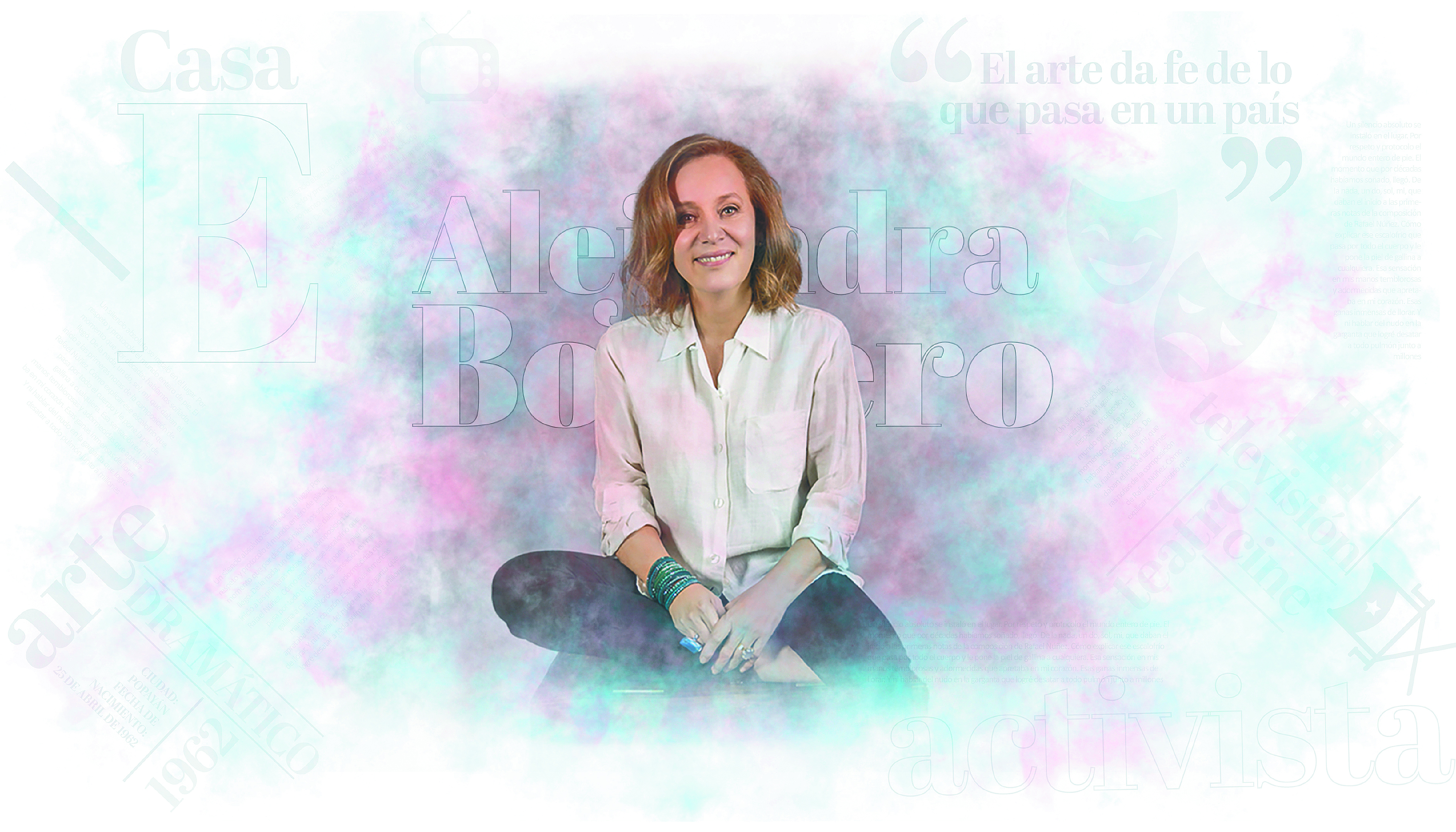Alejandra Borrero: “Siempre he visto la vida con mucha irreverencia”