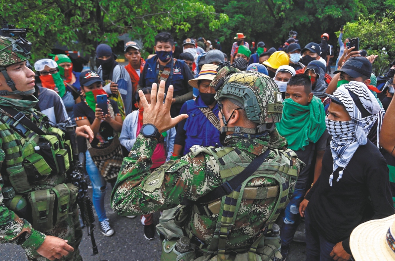 “No se puede permitir que Cali siga secuestrada”: ministro de Justicia
