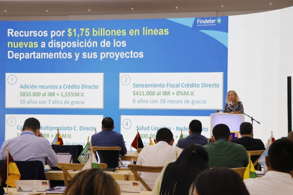 Findeter lanzará líneas de crédito por $1,75 billones