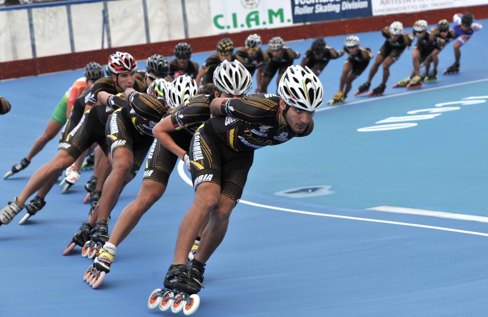 Colombia defenderá título mundial de patinaje de carreras