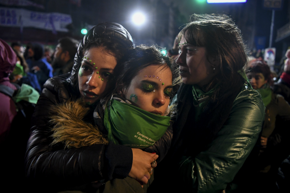 Senado de Argentina le dijo no a la legalización del aborto