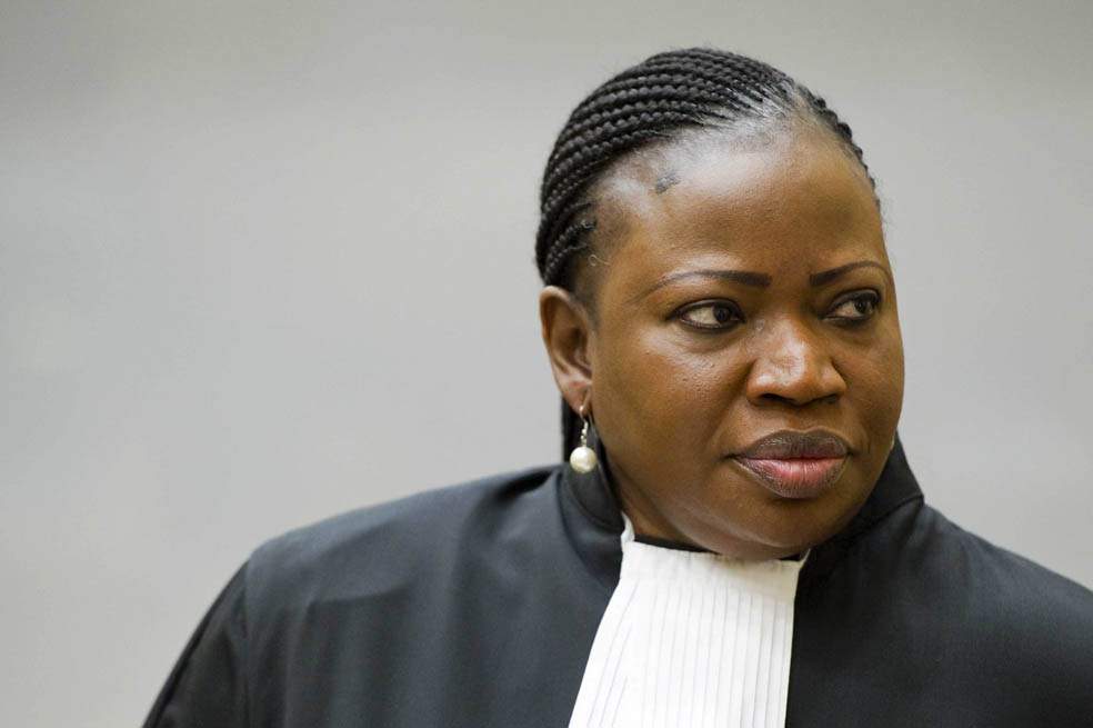 Terminó reunión entre la fiscal Bensouda y Ministerio de Justicia