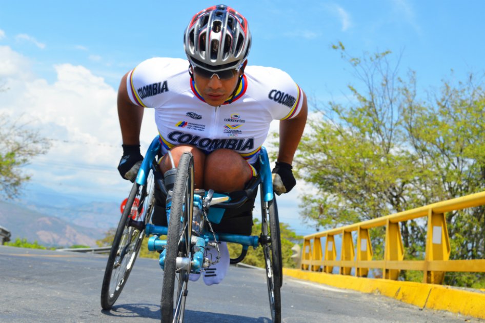 El atleta paralímpico Francisco Sanclemente. / Archico personal
