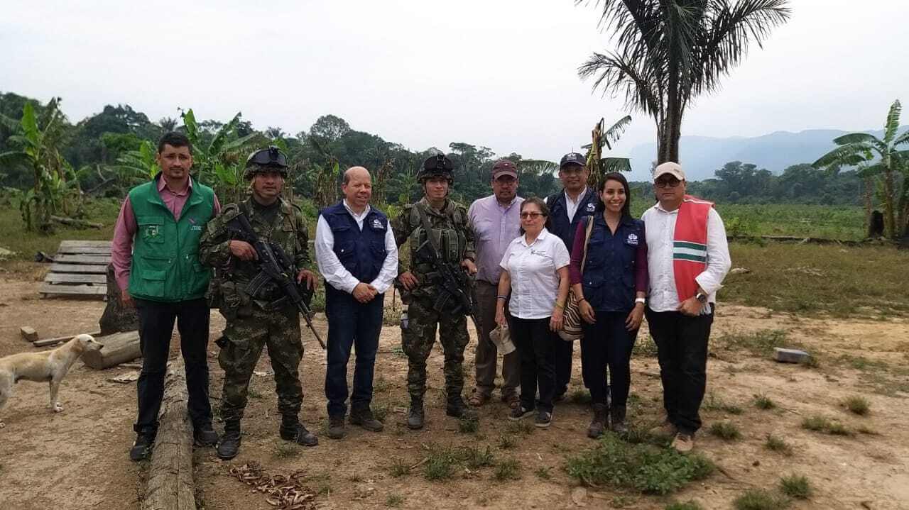 Liberan a miembros del Ejército retenidos por campesinos en Meta