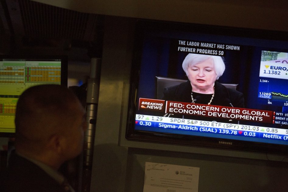 La Fed espera un crecimiento de la economía estadounidense de 2% para 2016. /Bloomberg.