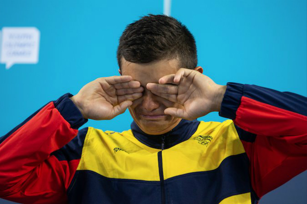 Daniel Restrepo conquistó su segunda medalla de oro en los Olímpicos de la Juventud