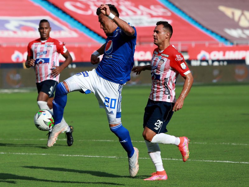 Júnior venció a Millonarios en la ida de las semifinales de la liga colombiana