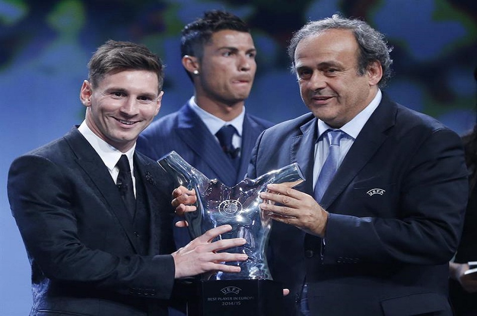 Lionel Messi recupera el trono del Mejor Jugador de la UEFA