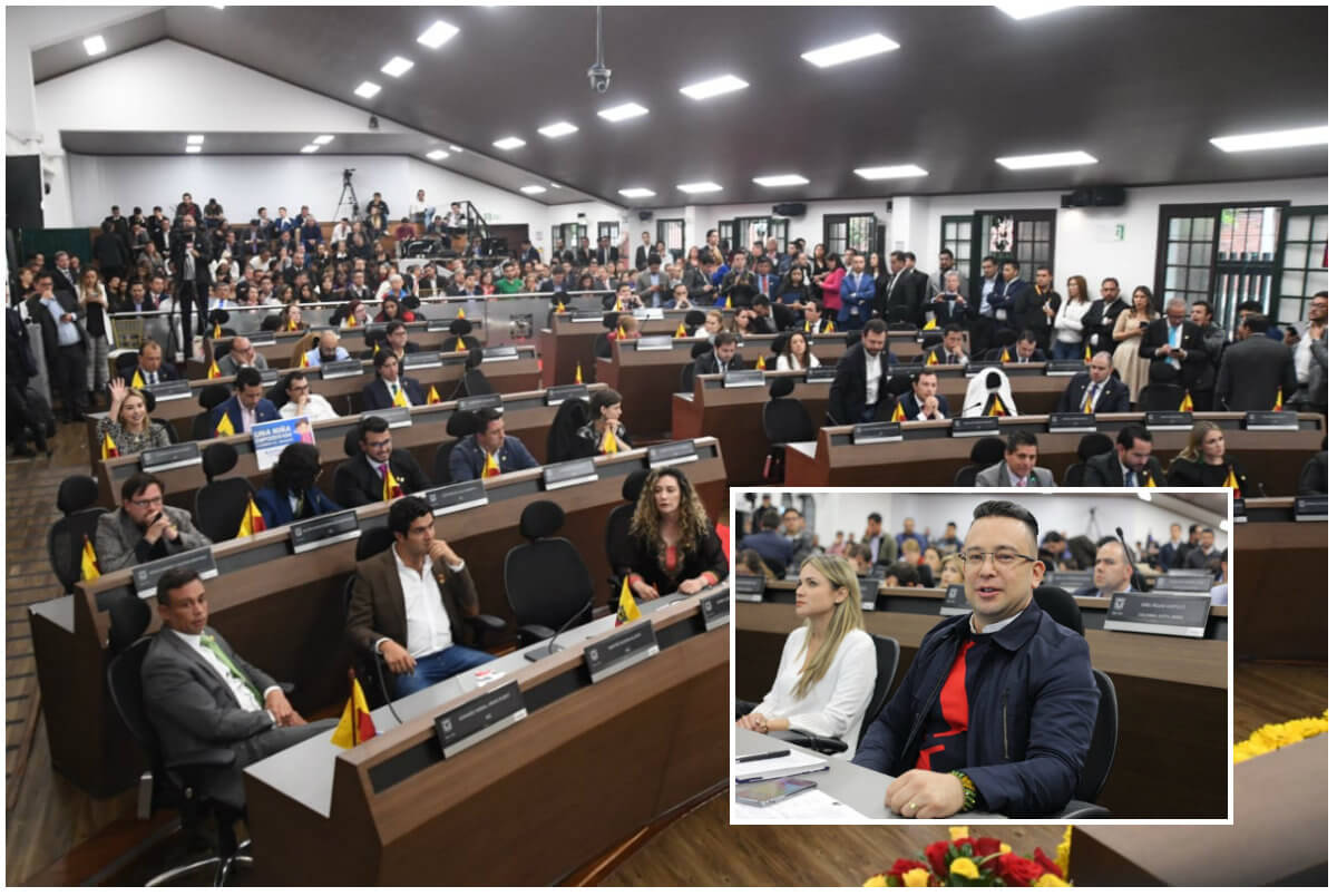 Yefer Vega, de Cambio Radical, es el nuevo vicepresidente del Concejo de Bogotá
