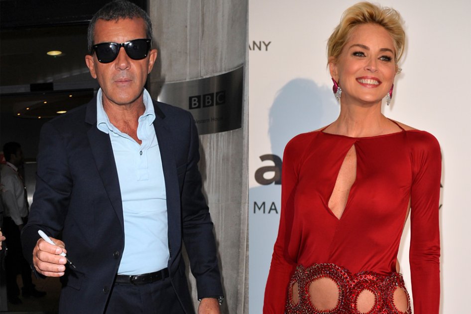 Antonio Banderas y Sharon Stone retoman su amistad