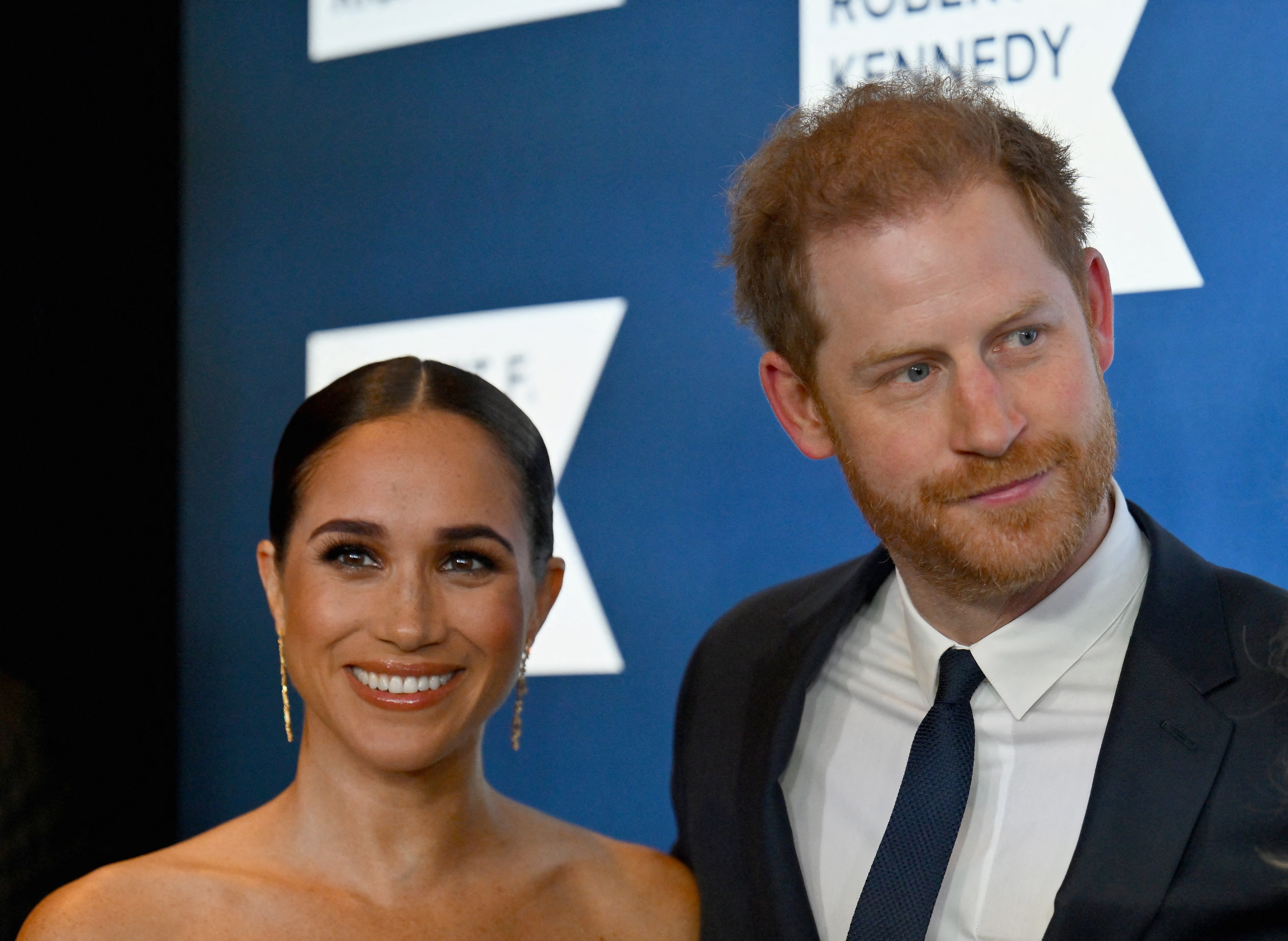 Meghan Markle y el príncipe Harry.