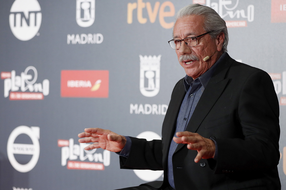 El actor estadounidense Edward James Olmos es famoso por su inolvidable papel como teniente Castillo en la serie Miami Vice y por aparecer en títulos tan conocidos como Blade Runner. / EFE