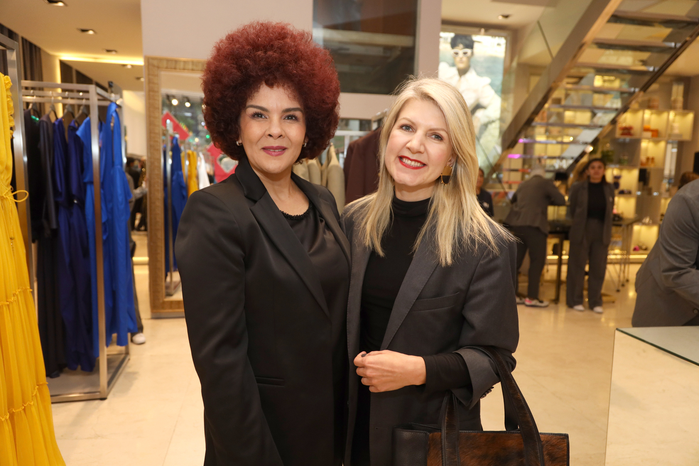 Alitza García (diseñadora) y Aga Guerrero-Olesinska