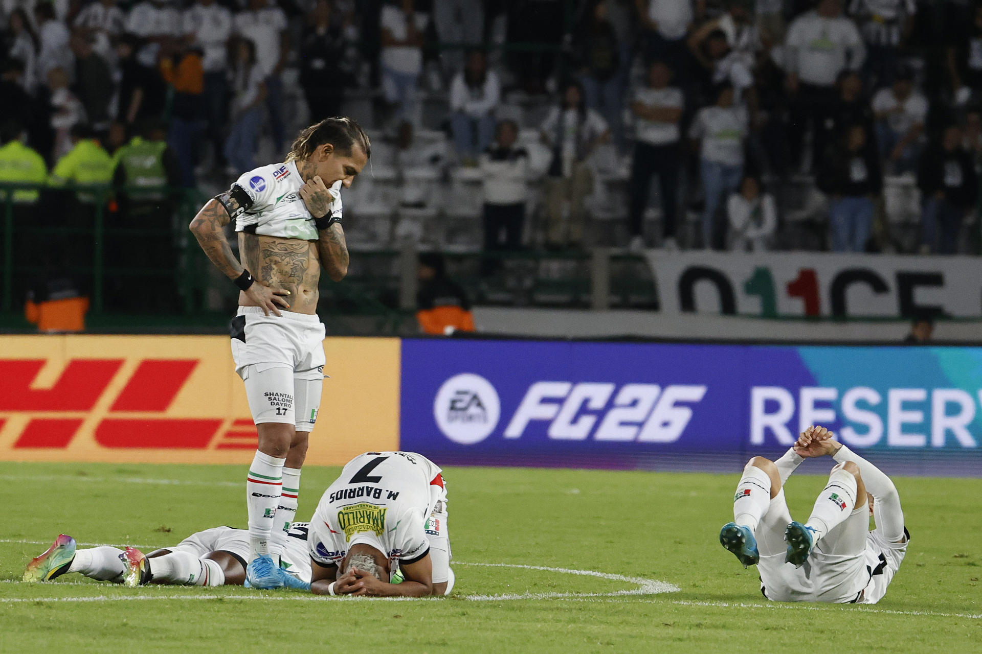 Dayro Moreno calificó de fracaso eliminación de Once Caldas: “Nos faltó seriedad”
