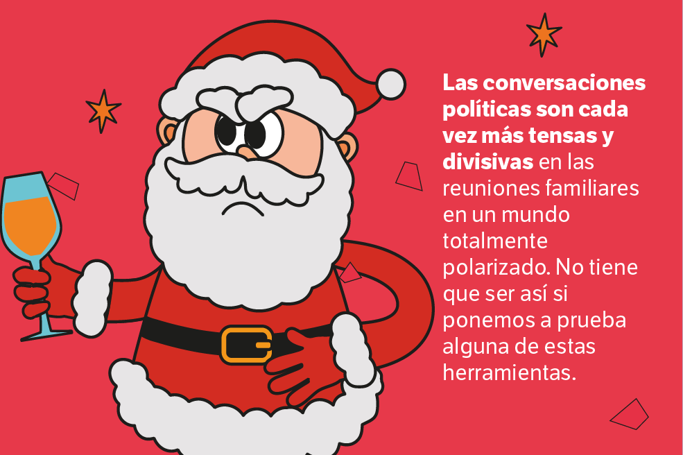 ¿Cómo evitar que hablar de política arruine sus fiestas y Navidad?