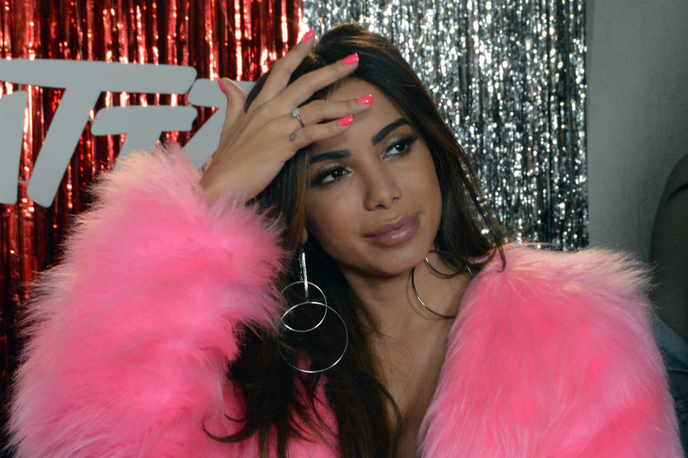 Anitta está en Bogotá grabando nuevo video musical
