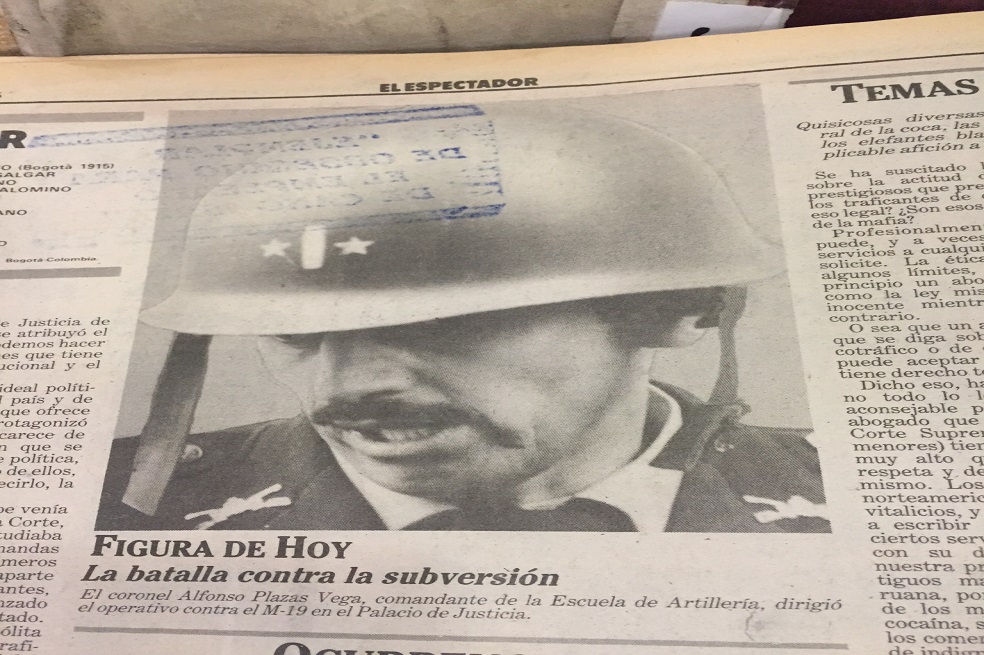 El coronel del Palacio, el proceso de Alfonso Plazas Vega
