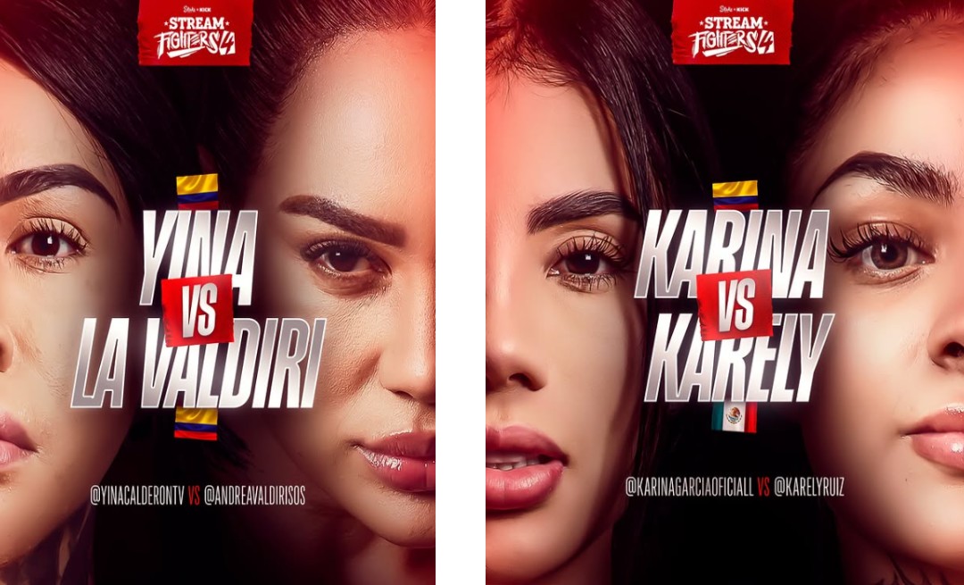Stream Fighters: horarios de peleas de Valdiri, Yina, Karina y dónde ver en vivo