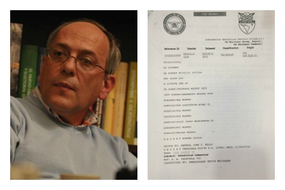 Esta es la imagen del documento que, al parecer, querían hacer ingresar a la oficina de José O. Gaviria.